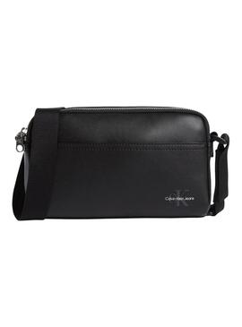 Bolsa Calvin Klein Jeans Monogram negro para homem