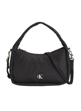 Bolsa Calvin Klein Jeans Block Mini Zip preta para mulher