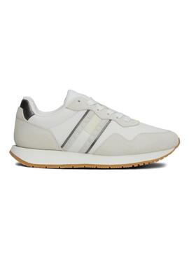 Sapatilhas Tommy Jeans Eva Runner branco para mulher