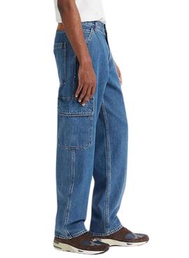 Calça jeans Levis 568 cargo para homem