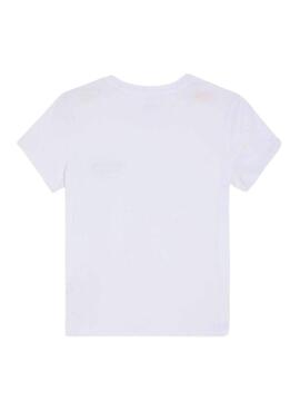 Camiseta Levis The Perfect Tee branca para mulher