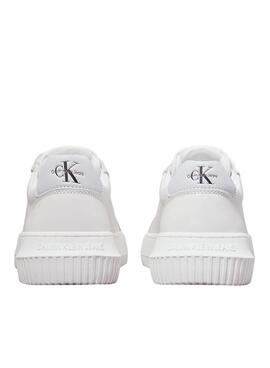 Sapatilhas Calvin Klein Jeans Chunky cupsole branco para mulher