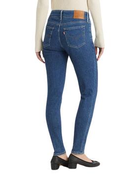 Calça jeans Levis 711 denim para mulher