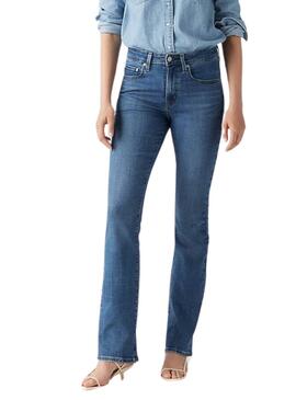 Calça jeans Levis 725 bootcut para mulher