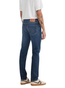 Calça jeans Levis 511 dark denim para homem.