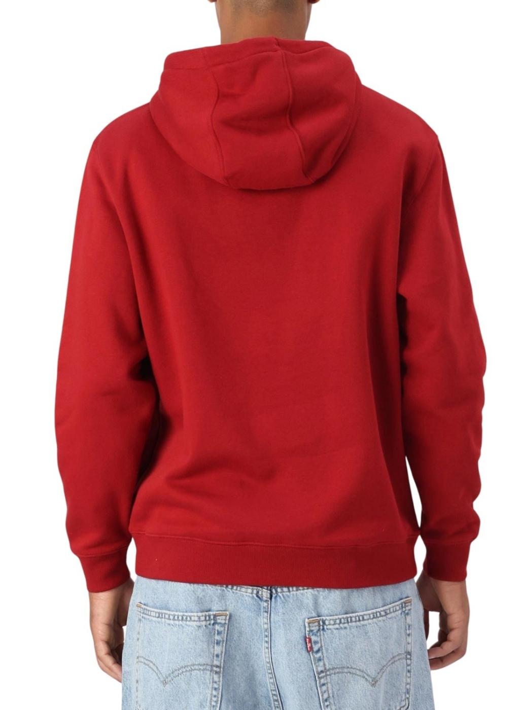 Moletom Tommy Jeans Hoodie vermelho para homem