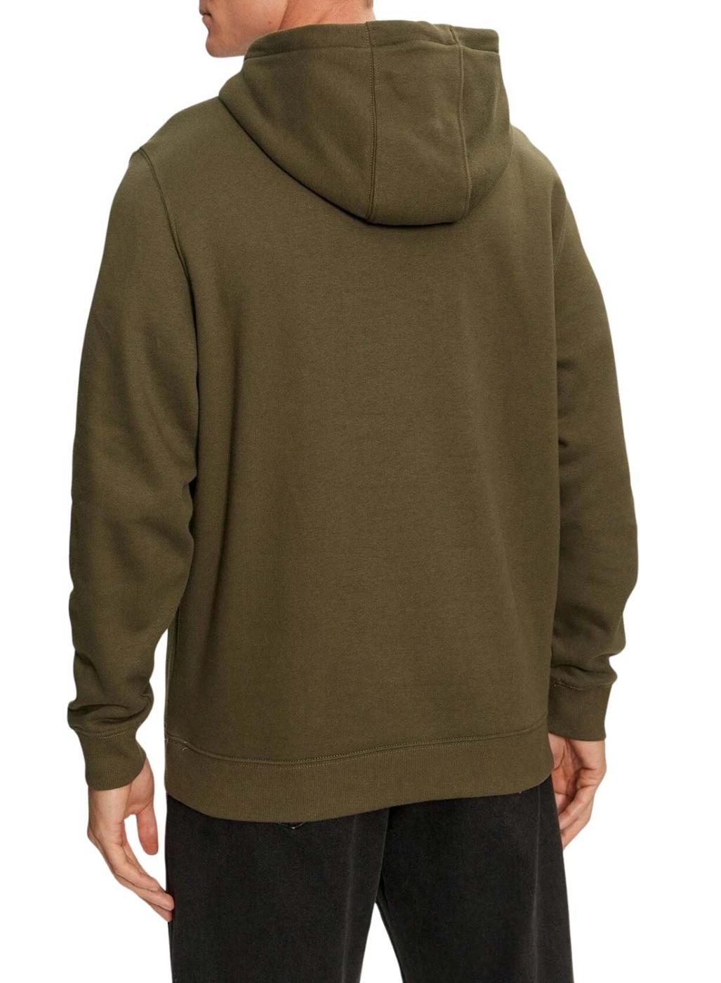 Moletom Tommy Jeans Hoodie verde para homem