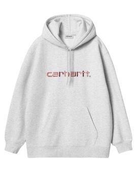 Moletom Carhartt Hooded cinza para mulher