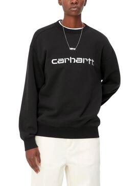 Moletom Carhartt básico preto para homem