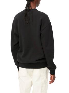 Moletom Carhartt básico preto para homem