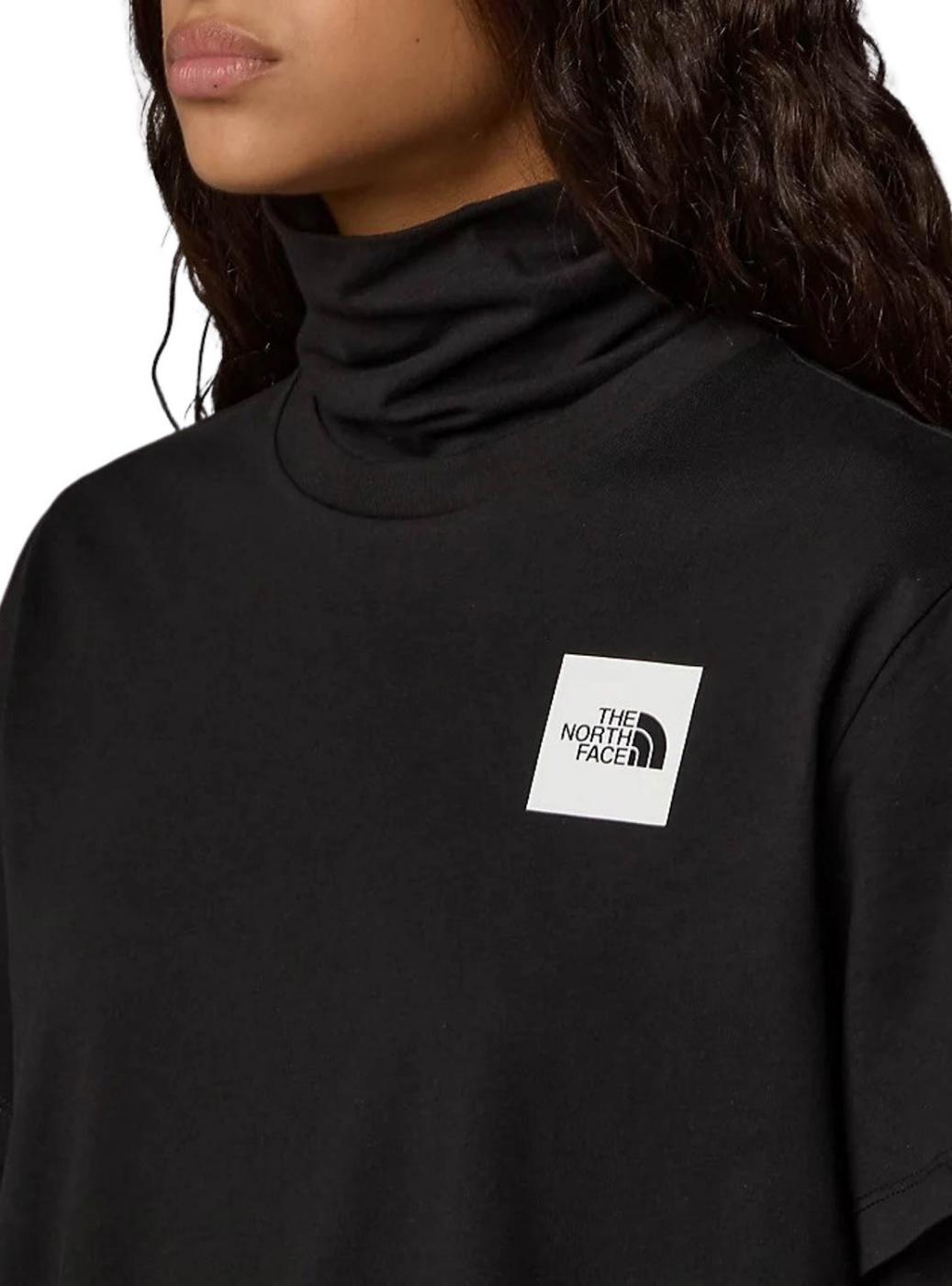 Camiseta The North Face Fine preta para mulher