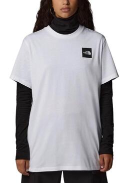 Camiseta The North Face Fine branca para mulher