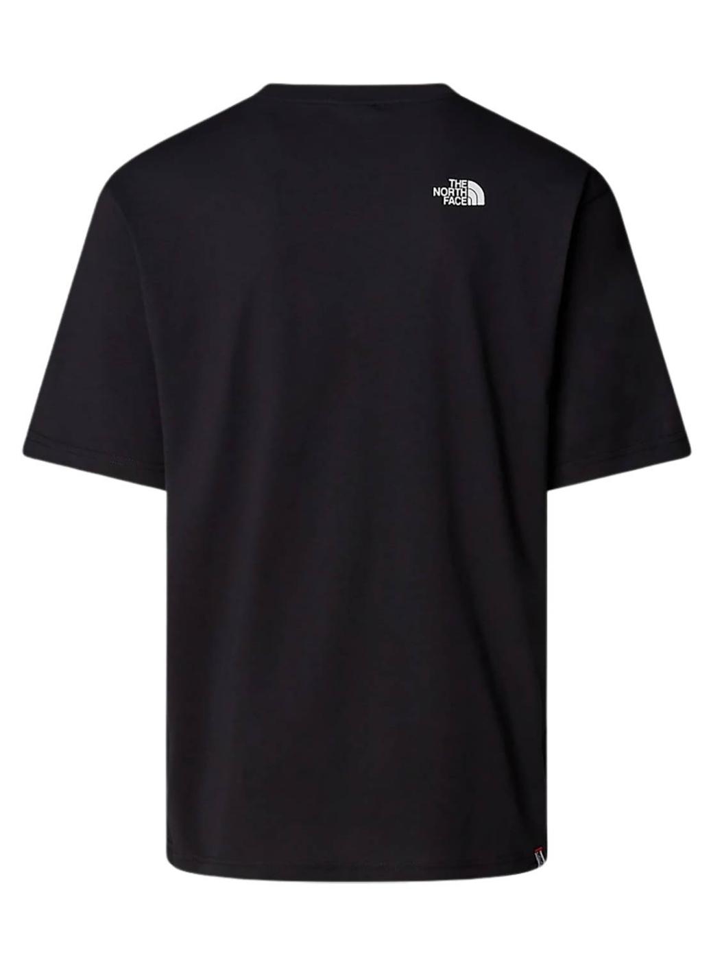 Camiseta The North Face Axys preta para homem e mulher.