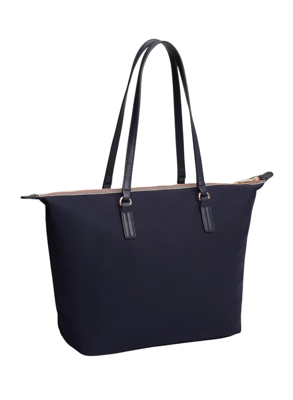 Bolsa Tommy Hilfiger Poppy azul marinho para mulher