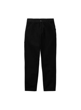 Calça Carhartt Single Knee preta para homem