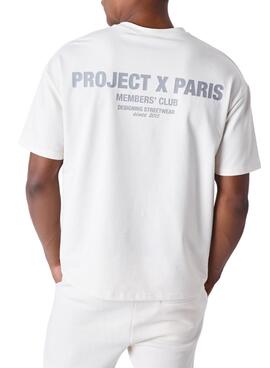 Camiseta Project x Paris Classique branca para homem