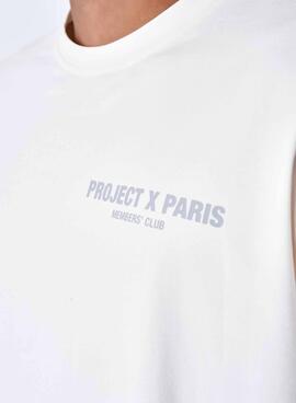 Camiseta Project x Paris Classique branca para homem