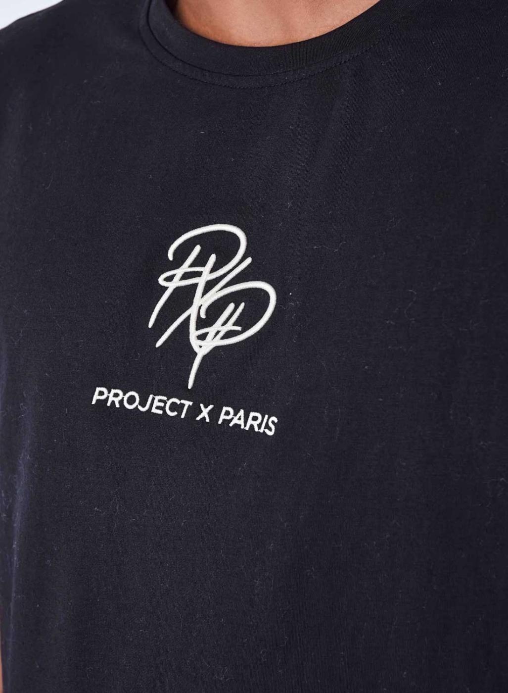 Camiseta Project x Paris PXP preta para homem