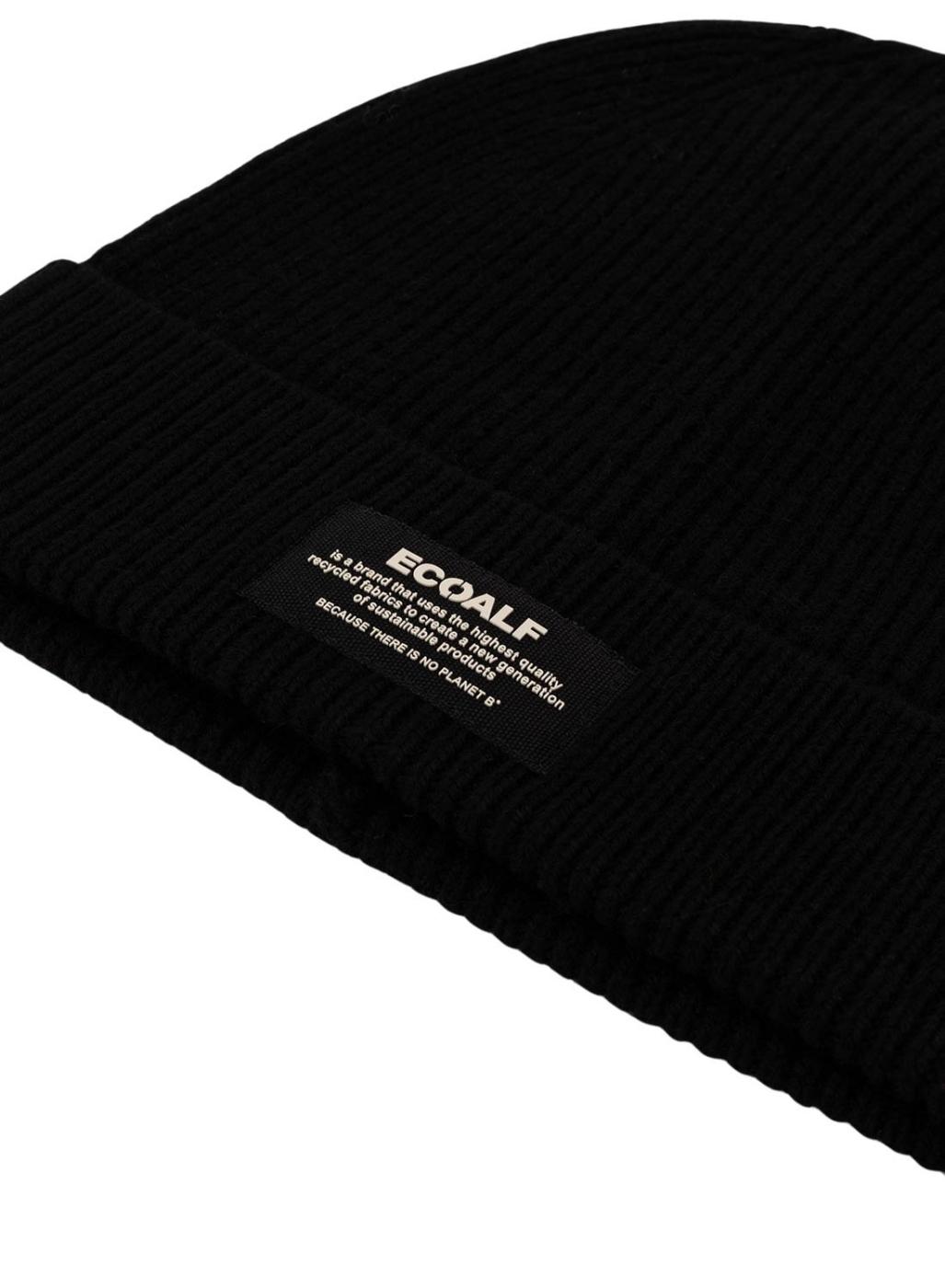 Gorro Ecoalf Woolalf preto para mulher e homem