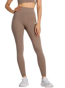 Leggings New Balance Harmony tostado para mulher