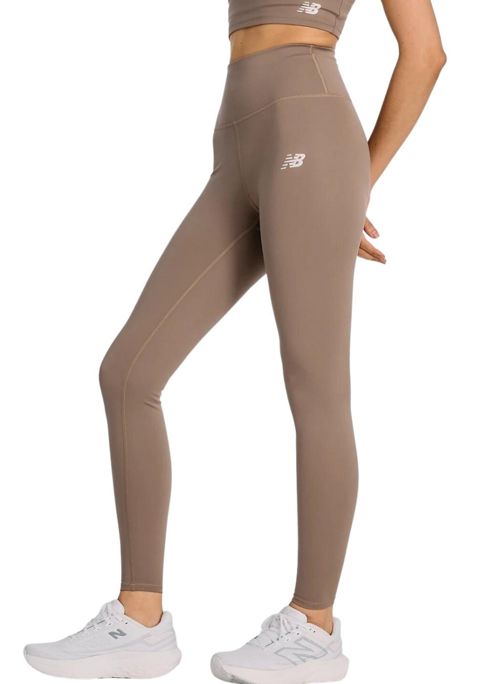 Leggings New Balance Harmony tostado para mulher