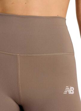 Leggings New Balance Harmony tostado para mulher