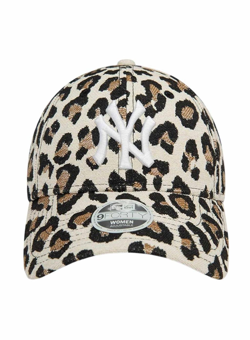 Boné New Era Animal Print leopardo para mulheres e homens