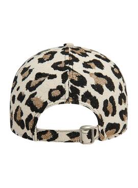 Boné New Era Animal Print leopardo para mulheres e homens