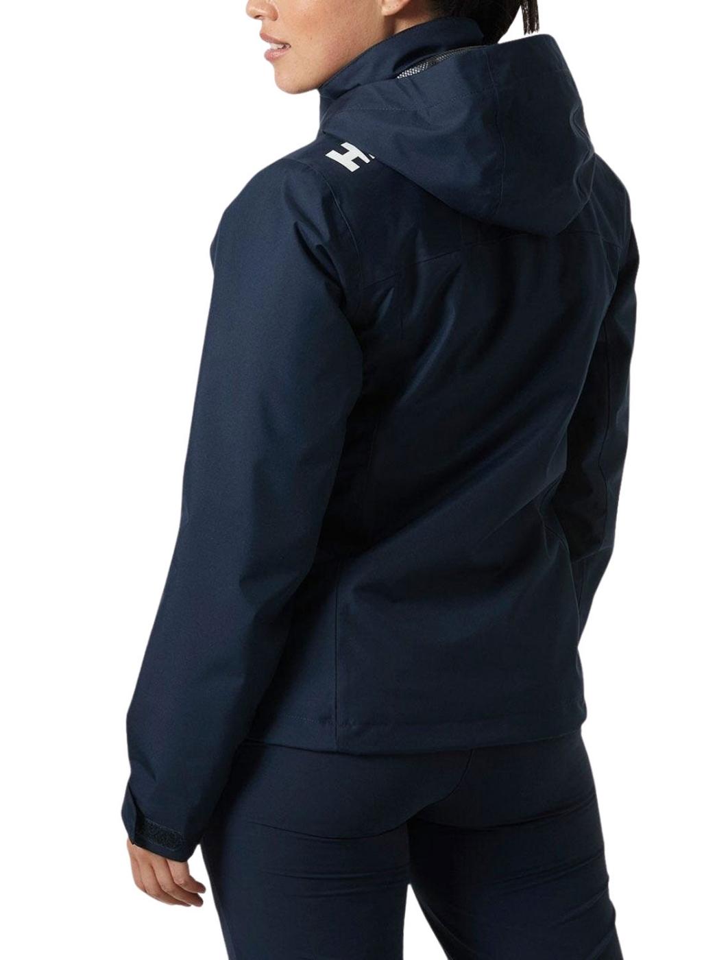 Jaqueta Helly Hansen Midlayer Hood polar marinho para mulher