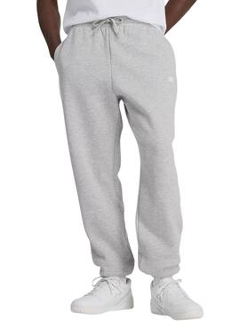 Calça jogger New Balance cinza para homem