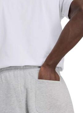 Calça jogger New Balance cinza para homem