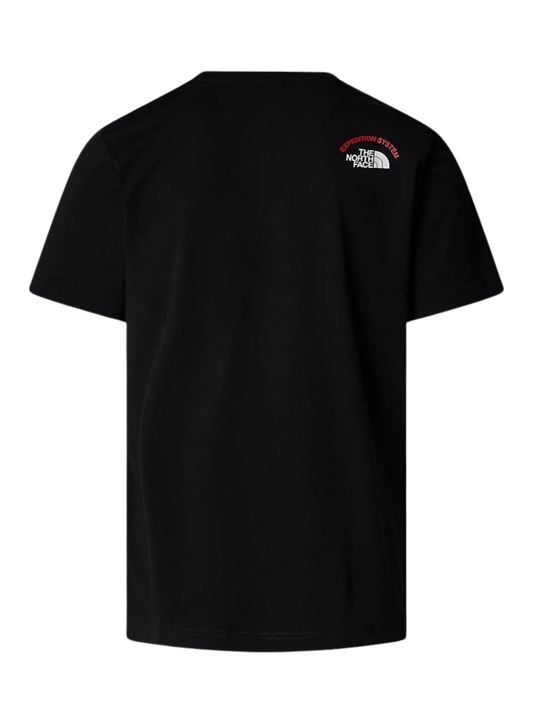 Camiseta The North Face Expedition preta para homem