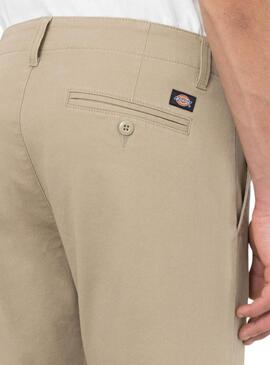 Calça Dickies Kerman bege para homem