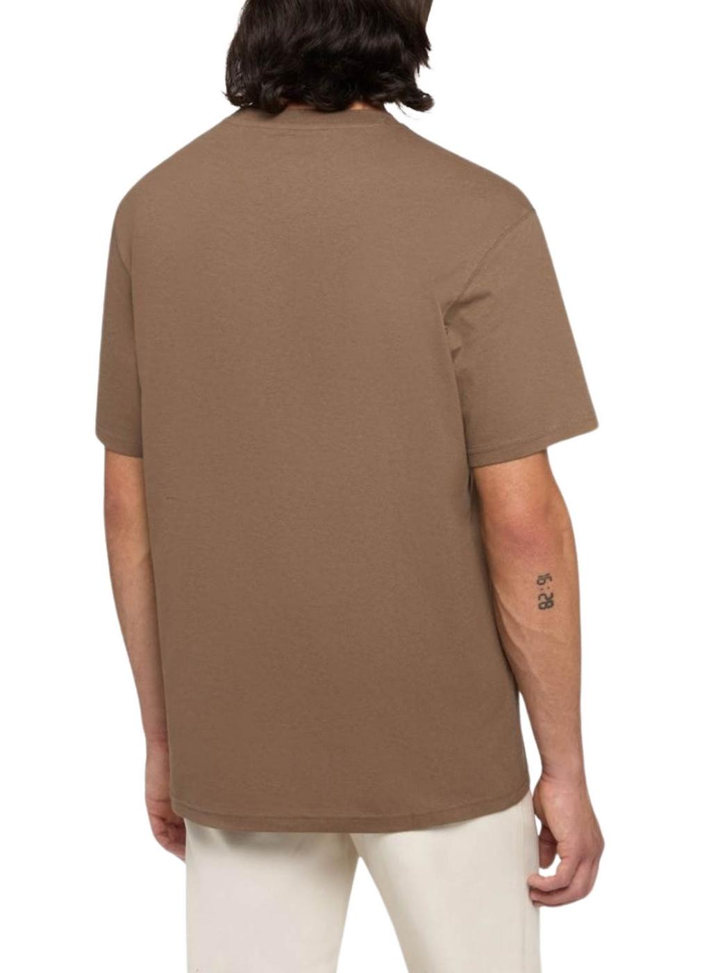 Camiseta Dickies Luray marrom para homem