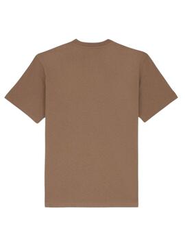 Camiseta Dickies Luray marrom para homem