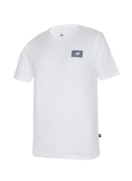 Camiseta New Balance Logo branco para homem