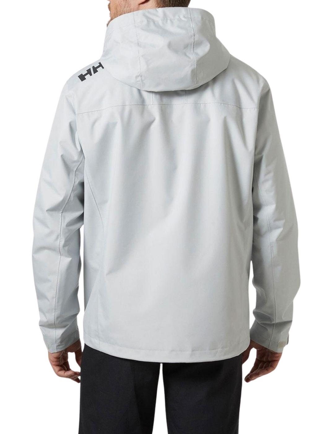 Jaqueta Helly Hansen Midlayer com capuz cinza para homens