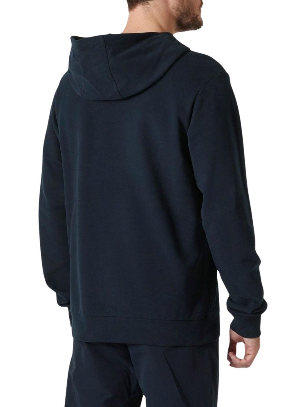 Moletom Helly Hansen Basic Hood marinho para homem.