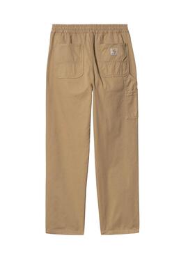 Calça Carhartt Flint camelo para homen