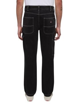 Calça jeans Dickies Garyville preta para homem