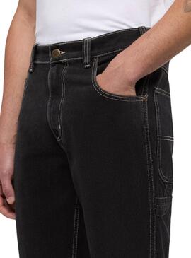 Calça jeans Dickies Garyville preta para homem