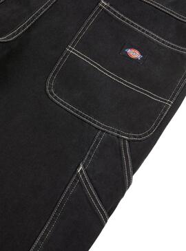 Calça jeans Dickies Garyville preta para homem