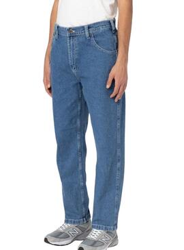 Calça jeans Dickies Garyville denim médio para homem