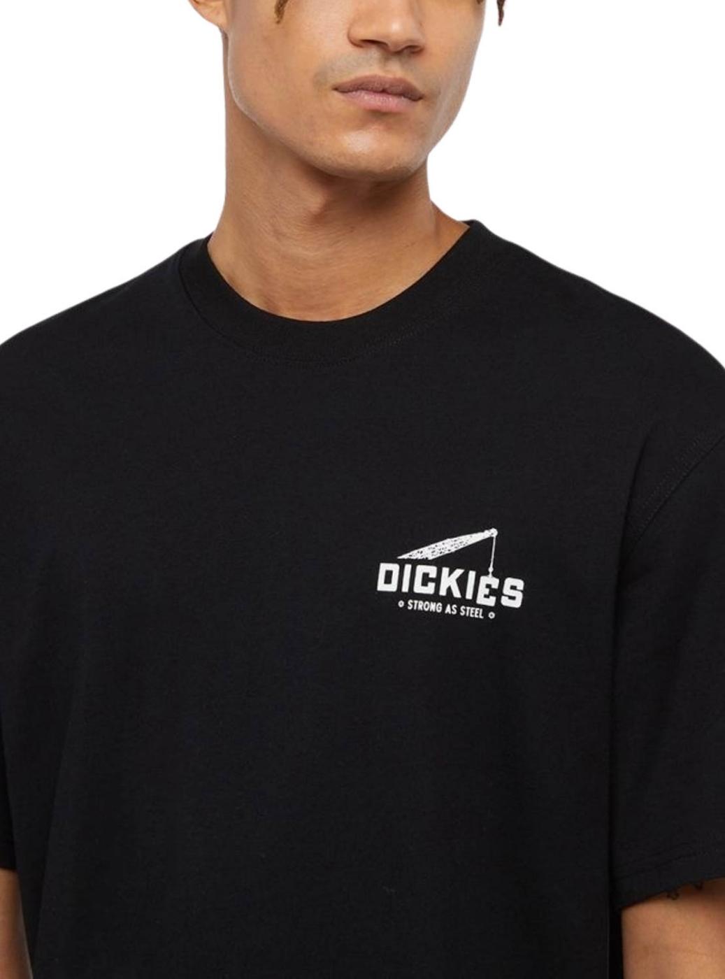 Camiseta Dickies Industrial Zone preta para homem