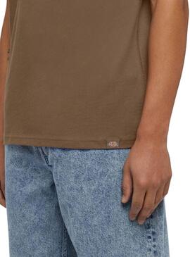 Camiseta Dickies Builder marrom para homens