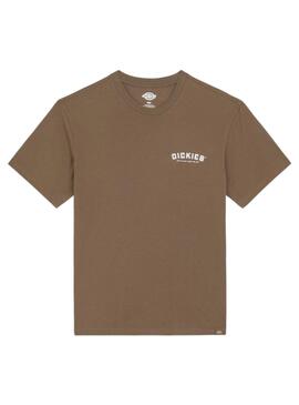 Camiseta Dickies Builder marrom para homens