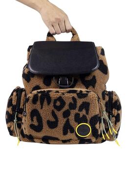 Mochila Munich Deep animal print para mulher