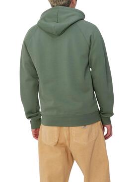 Moletom Carhartt Chase verde para homem