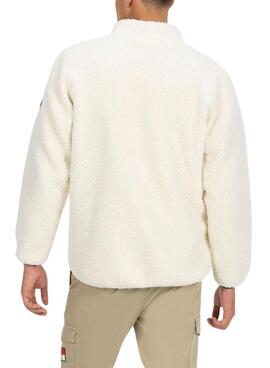 Casaco polar El Pulpo Vancouver branco para homem