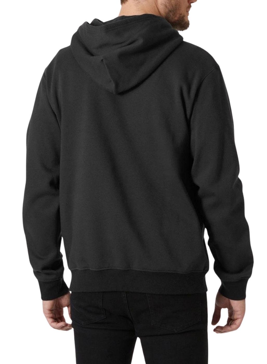 Moletom Helly Hansen Graphic Hoddie preto para homem